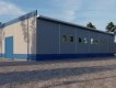 3D визуализация Склад-ангар готовой продукции 