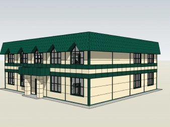 Магазин из сэндвич-панелей